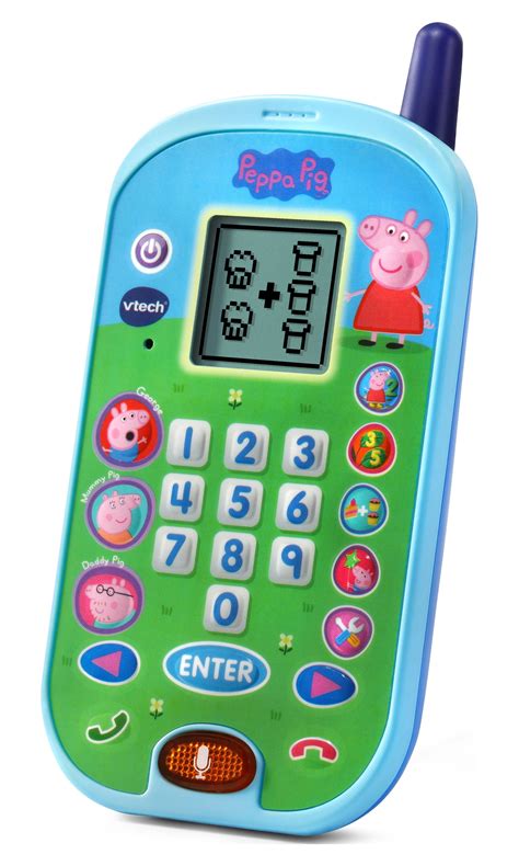 Peppa Pig, Learning Phone Playset, VTech, Baby and Toddler Toy - Walmart.com