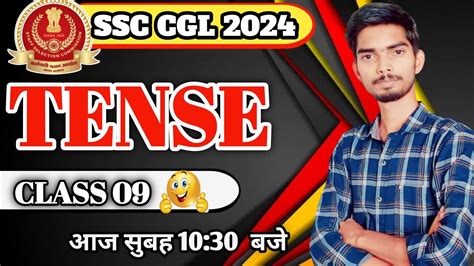 Tense Class 09 English Special Ssc Cgl Chayan Batch By Ankit