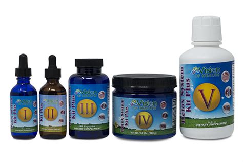 Detox Kit Set The Vision Of Health