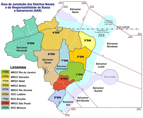 Distritos Navais quais são eles Portal Estratégia Militares