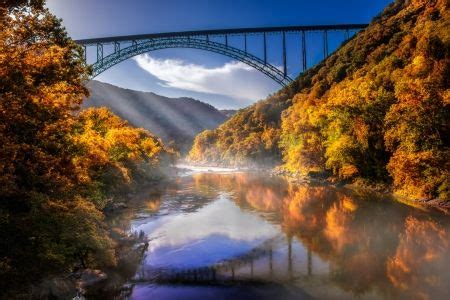 Fall Colors at New Gorge Bridge