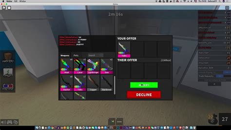 Mm2 Murder Mystery 2 Roblox Game Chroma Tides Weapon Trade Ig