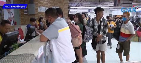 Passengers Flock To Pitx On Friday Dec Gma News Online