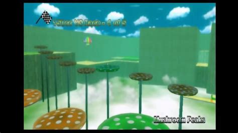 Mario Kart Wii Custom Track Review Mushroom Peaks Youtube