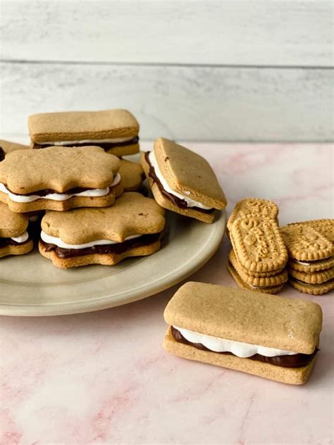 Copycat Girl Scout S'Mores Cookie Recipe - Scrambled Chefs