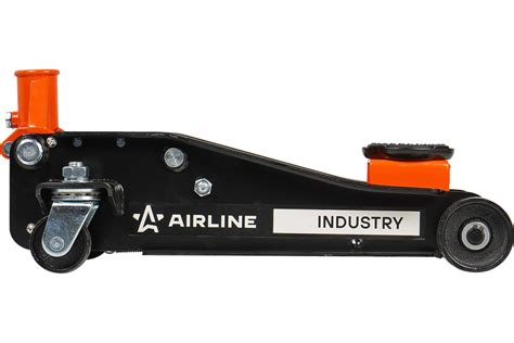 Поодкатной домкрат Airline 2т INDUSTRY двухпоршневой (MIN - 130 мм, MAX ...