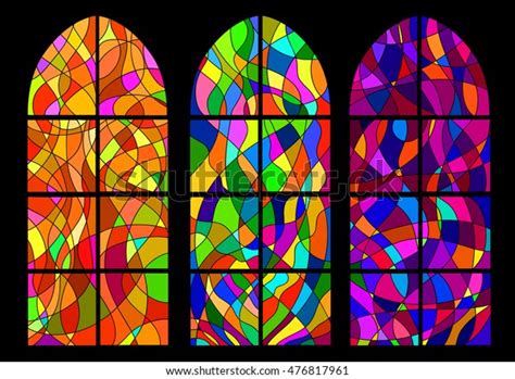 Stained Glass Window Stock Vector Royalty Free 476817961 Shutterstock