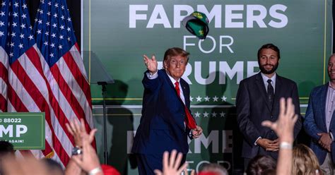 In Ag Friendly Iowa Trump Goes After Desantis On Farming Issues The