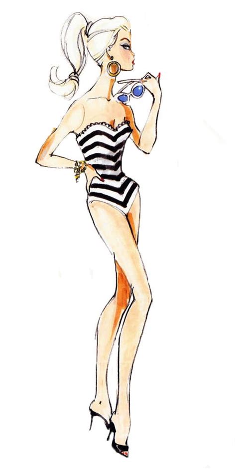 Barbie Fashion Drawing at PaintingValley.com | Explore collection of Barbie Fashion Drawing