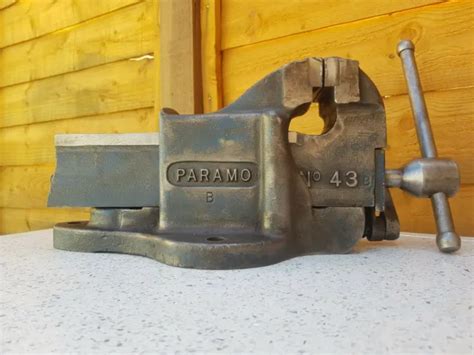 Vintage Paramo No 43 B Engineering Vice With Quick Release £7999