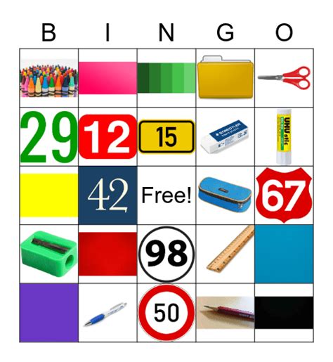 Mixed Bingo Card