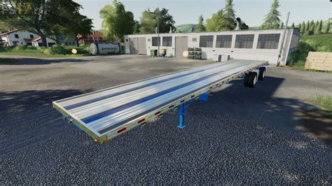 Transcraft Eagle Flatbed Trailer V 10 Fs19 Mods