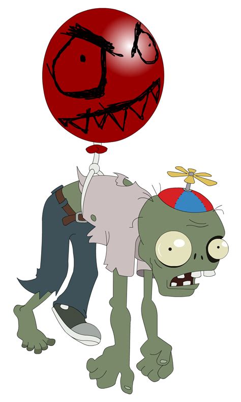 Plants Vs Zombies Balloon Zombie By Flash Gavo On DeviantArt