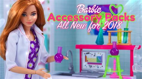 Barbie All New 2018 Accessory Packs And Playsets Art Studio Science