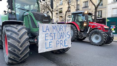 VIDÉOS Colère des agriculteurs la Coordination Rurale manifeste à