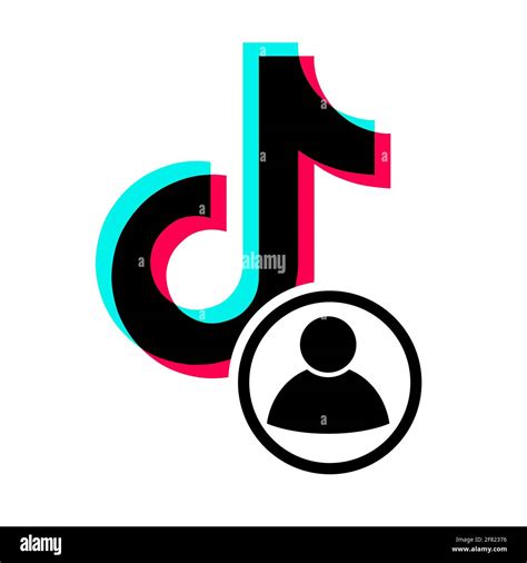 Tik Tok Editorial Icon Social Media Logo Isolated On Background