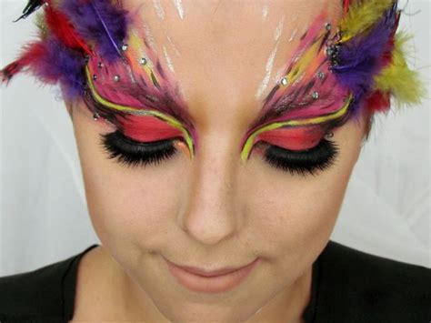 Ptačí Maska Bird Mask Halloween Makeup Tutorial