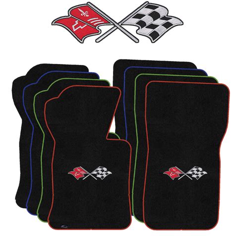 Lloyd Ultimat Front Row Carpet Floor Mat For Corvette L