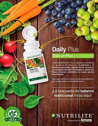 Daily Plus Nutrilite Multivitaminico De 90 Comp En Venta En Capital