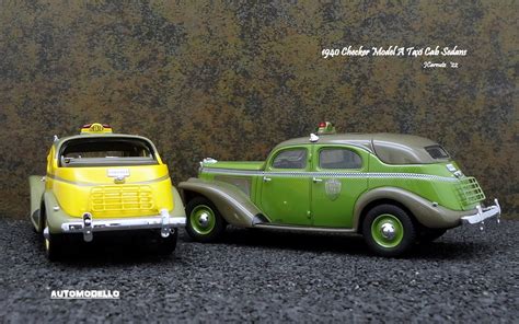 1940 Checker Model A Taxi Cab Sedans These Models Are A Br Flickr