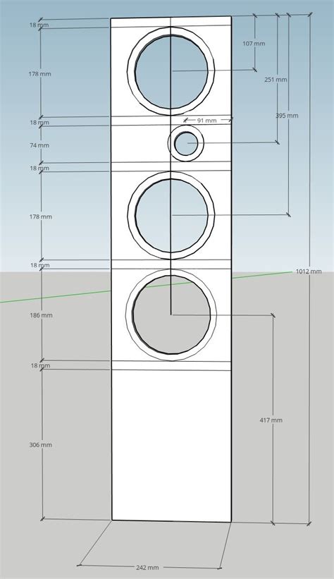 Diy Audiophile Speaker Plans Floor Standing Mtm Speaker Plans