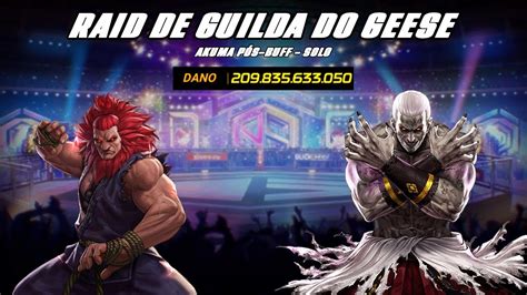 Kof Allstar X Street Fighter Vi Testando Os Buffs Do Akuma Na Raid De