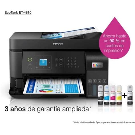 Epson Ecotank Et Multifunci N Wifi Fax Con Dep Sito De Tinta