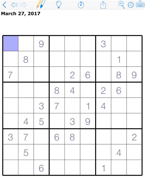 Free Daily Sudoku | Sudoku Printables