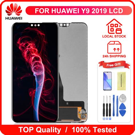 100 Original LCD For HUAWEI Y9 2019 JKM LX2 LCD Display Touch Screen