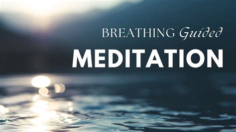 Guided Breathing Meditation YouTube