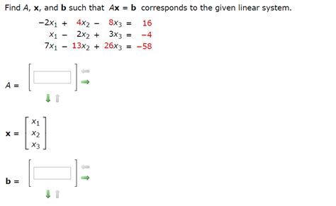 Solved Find A X And B Such That A X B Corresponds To The