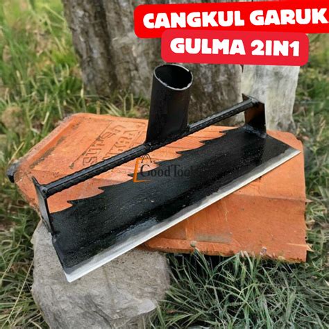 Jual Alat Garuk Rumput Liar Gulma Asli Baja Cangkul Garuk Super Tajam