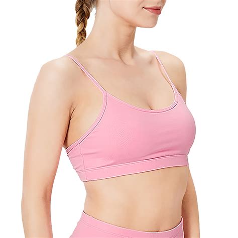 Peaskjp Sports Bras For Women Plus Size Women S Support Crop Tops