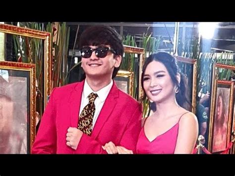 Seth Fedelin At Francine Diaz Sweet Na Rumampa Sa Red Carpet Ng Dirty