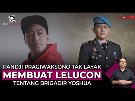 Ade Armando PANDJI PRAGIWAKSONO TAK LAYAK MEMBUAT LELUCON TENTANG