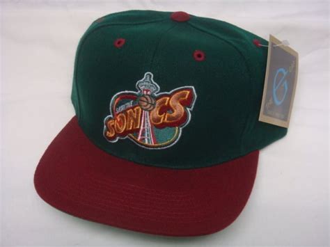 FRESH BACKS — Seattle Sonics Snapback Hat