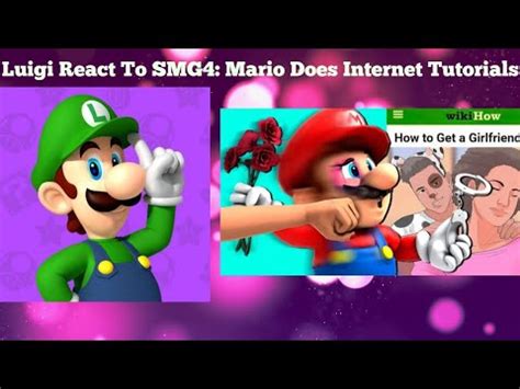 Luigi React To SMG4 Mario Does Internet Tutorials YouTube