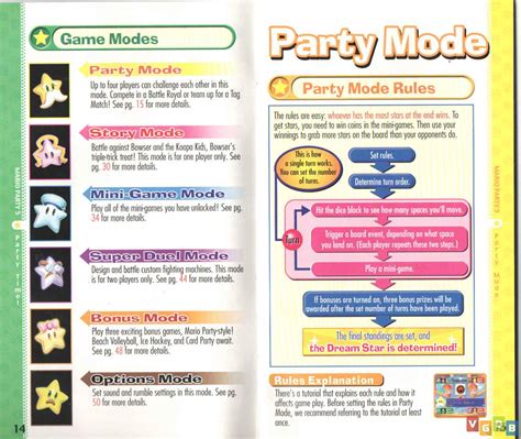 Mario Party 5 Vgdb Vídeo Game Data Base