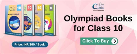 Best Olympiad Books For Class 10 Crest Olympiads