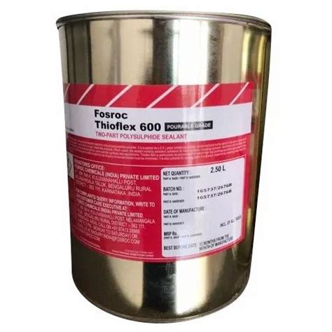 Fosroc Thioflex Polysulphide Sealant Can At Rs Kg In Deoghar