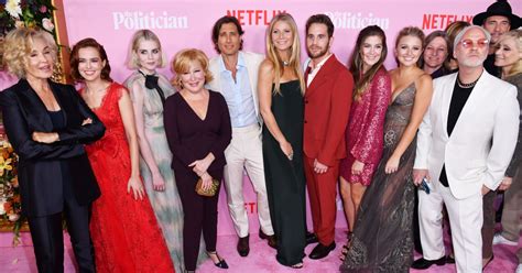 The Politician Cast Ben Platt Zoey Deutch Lucy Boynton And More