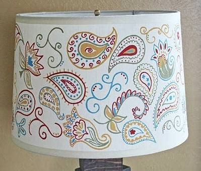 Hand-Painted Lamp Shade {How-To} – Tip Junkie