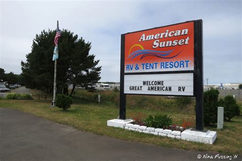 Rv Park Review American Sunset Rv And Tent Resort Westport Wa