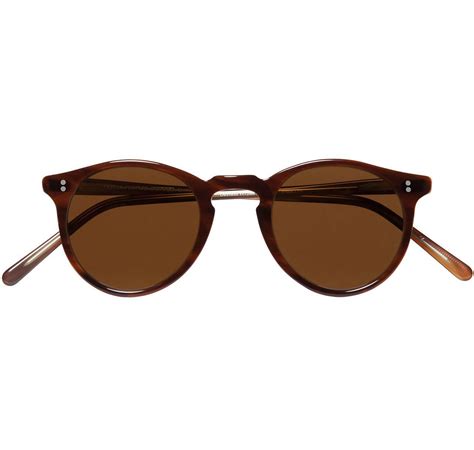 Oliver Peoples O Malley Sun Brown Tortoise Cream With Super Brown Polar