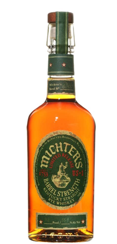 Michter's Limited Release Barrel Strength Whiskey 750ml. MacArthur ...