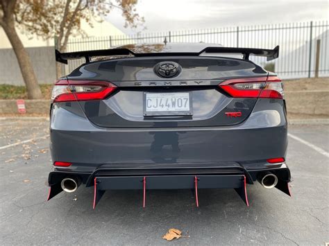 Downforcesolutions — 2021 2023 Toyota Camry Trd Edition Rear Diffuser