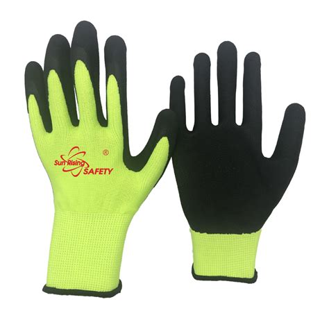 Srsafety Nylon Foam Latex Coated Gloves [sr Nm1350f] Srsafety