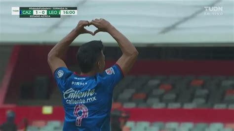 Gool de Cruz Azul Ángel Sepúlveda anota el 1 0 TUDN Liga MX TUDN