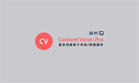 Content Views Pro v6 4 0 汉化版 WP文章列表布局 站长帮资源