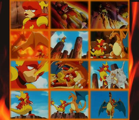 Charizard vs. Magmar by Mikallen on DeviantArt